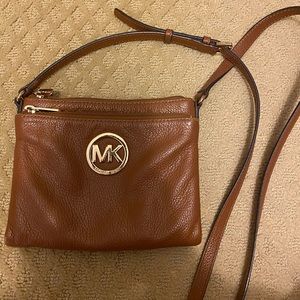 Brown Michael Kors Crossbody Purse